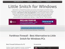 Tablet Screenshot of littlesnitchwindows.com